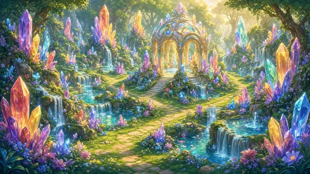 The Crystal Garden